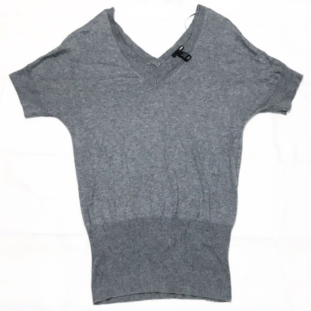 H&M gray sweater tunic